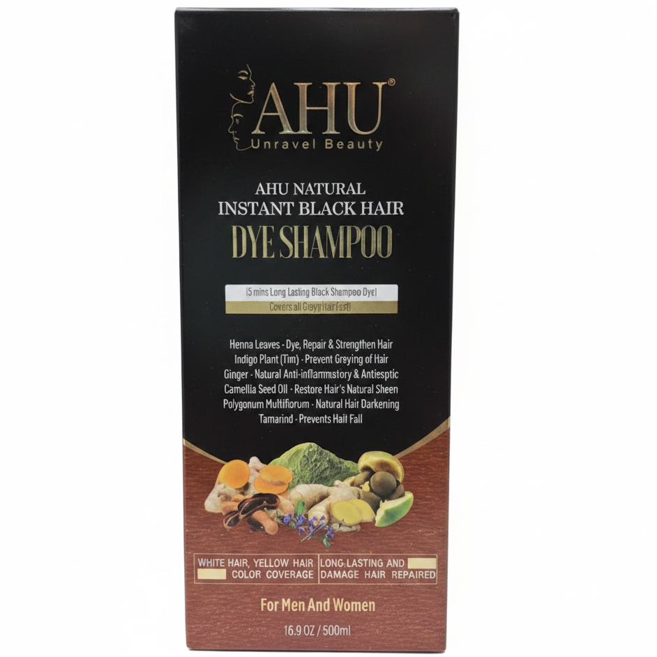 AHU Dye Shampoo Front Professional