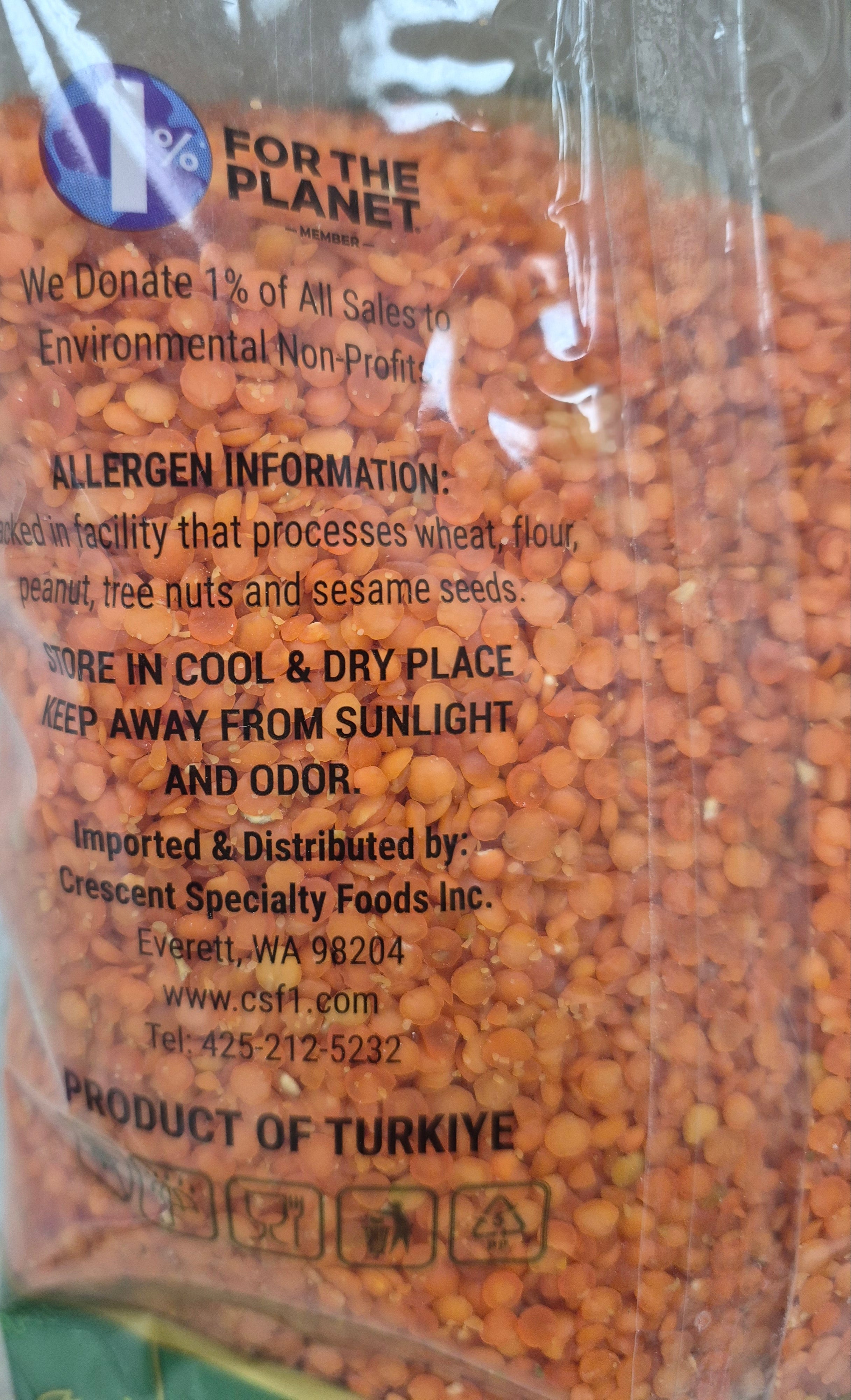 Red Split Lentils