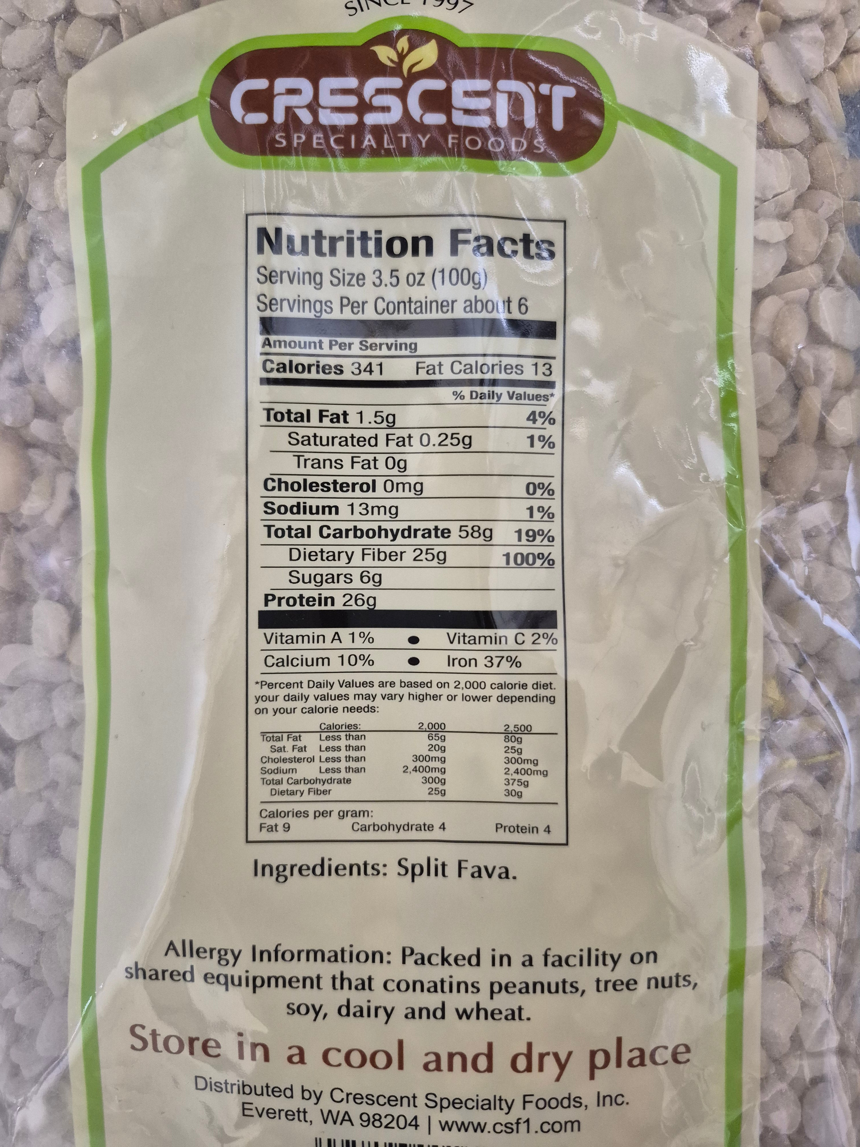 Split Fava