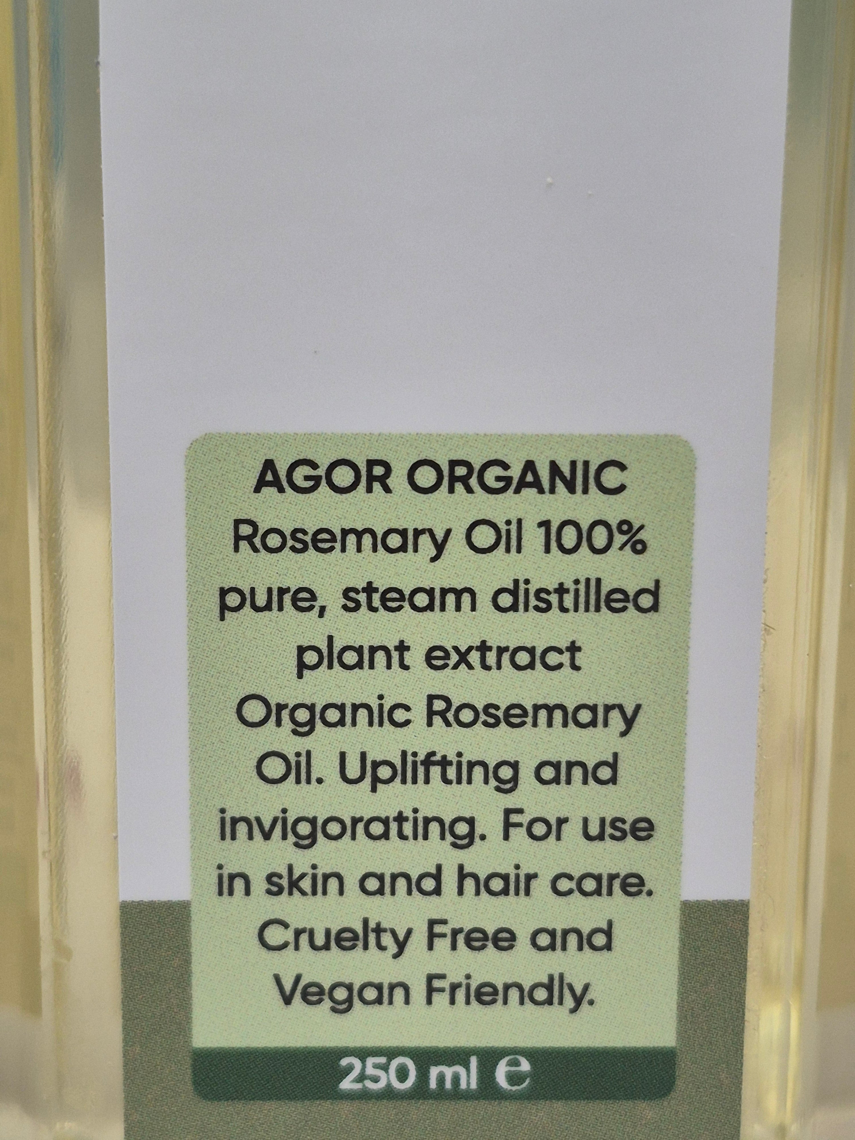 Agor Organic Rosemary Oil