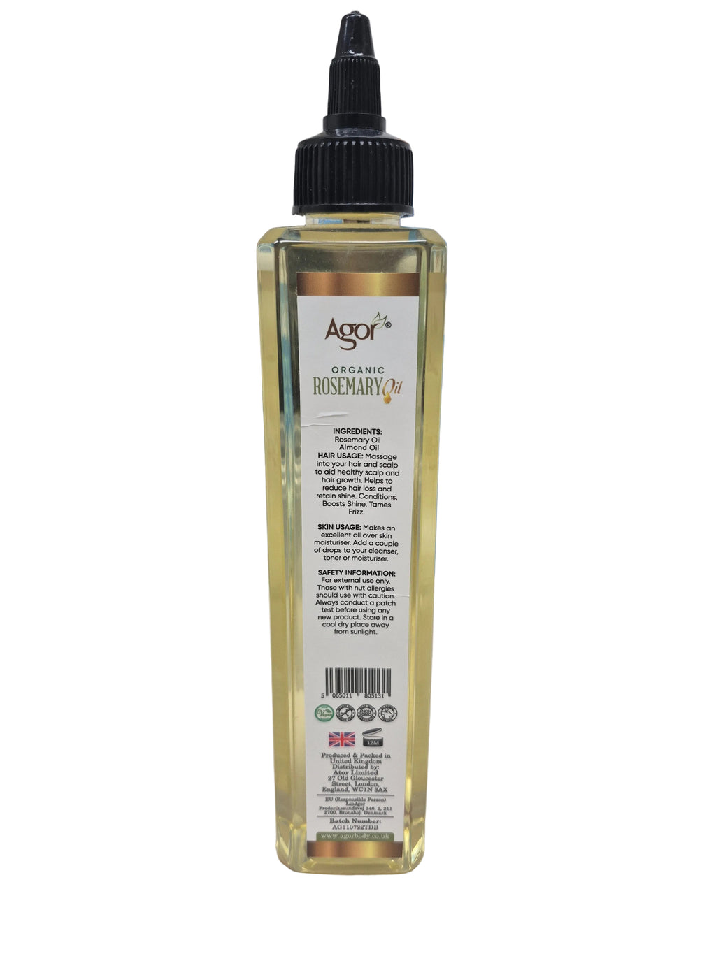 Agor Organic Rosemary Oil